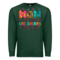 Sports Green mom in every season she shines with grace Premium Sweatshirt - Artiststas