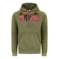 Vintage Olive valentines day mama Vintage Hoodie - RanaPortraitStore