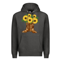 Charcoal Heather cowgirl boots Premium Hoodie - Bettercallsaul