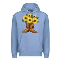 Colony Blue cowgirl boots Premium Hoodie - Bettercallsaul