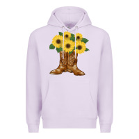 Lilac cowgirl boots Premium Hoodie - Bettercallsaul