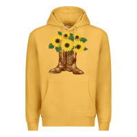 Mustard cowgirl boots Premium Hoodie - Bettercallsaul
