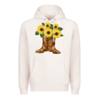 Pale Pink cowgirl boots Premium Hoodie - Bettercallsaul
