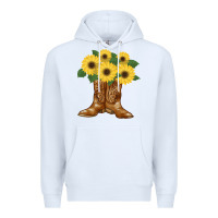White cowgirl boots Premium Hoodie - Bettercallsaul