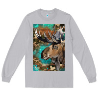 Moon Dust Western Camo Moose Long Sleeve Tee - LillyAllenDesigns