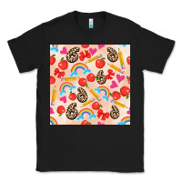 Black back to school seamless pattern 6 (3600x3600) Classic Tee - AdoDesignShop
