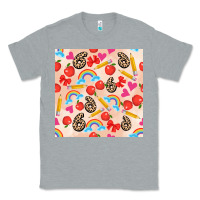 Heather Grey back to school seamless pattern 6 (3600x3600) Classic Tee - AdoDesignShop