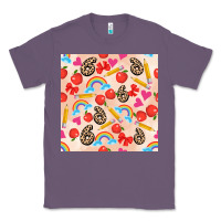 Lavender back to school seamless pattern 6 (3600x3600) Classic Tee - AdoDesignShop