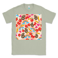 Matcha back to school seamless pattern 6 (3600x3600) Classic Tee - AdoDesignShop