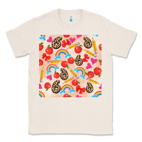 Natural back to school seamless pattern 6 (3600x3600) Classic Tee - AdoDesignShop