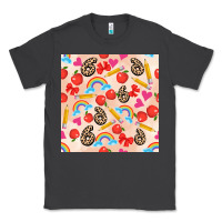 Smoke back to school seamless pattern 6 (3600x3600) Classic Tee - AdoDesignShop