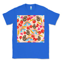 True Royal back to school seamless pattern 6 (3600x3600) Classic Tee - AdoDesignShop