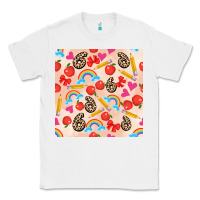 White back to school seamless pattern 6 (3600x3600) Classic Tee - AdoDesignShop