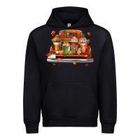 Black coffee cups truck Urban Hoodie - CowGirlArtShop