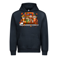 Navy coffee cups truck Urban Hoodie - CowGirlArtShop