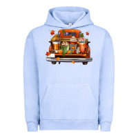 Pigment Grape Ice coffee cups truck Urban Hoodie - CowGirlArtShop