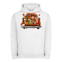 Pigment Lunar Rock coffee cups truck Urban Hoodie - CowGirlArtShop