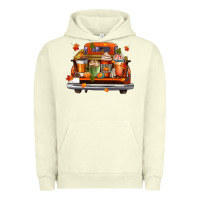 Pigment Pistachio coffee cups truck Urban Hoodie - CowGirlArtShop
