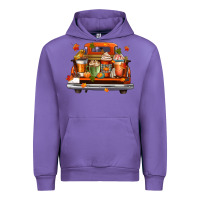 Tulip coffee cups truck Urban Hoodie - CowGirlArtShop