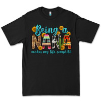 Black being a nana makes my life complete Premium Tee - Zillion Design Studio