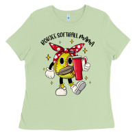Matcha boujee softball mama Ladies Tee - JahusDesignShop