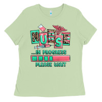 Matcha nurse in progress please wait Ladies Tee - RanaPortraitStore