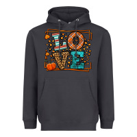 Smoke Fall Autumn Leopard Love Heavyweight Hoodie - LillyAllenDesigns
