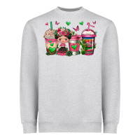 Heather Grey mexican coffee cups cafecito Heavyweight Sweatshirt - Jasminsmagicworld