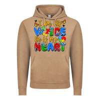 Vintage Coffee i am his voice he is my heart Vintage Hoodie - JahusDesignShop