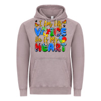 Vintage Zinc i am his voice he is my heart Vintage Hoodie - JahusDesignShop