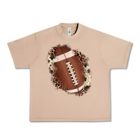 Burro football cowhide leopard patch Urban Heavy Tee - JahusDesignShop