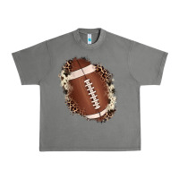 Tornado football cowhide leopard patch Urban Heavy Tee - JahusDesignShop