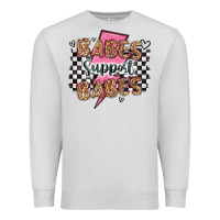 Dove Grey babes support babes Premium Sweatshirt - Artiststas