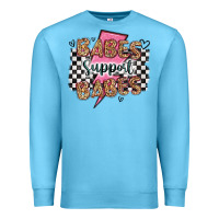 Ocean Blue babes support babes Premium Sweatshirt - Artiststas
