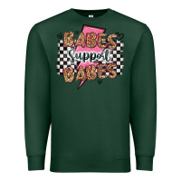 Sports Green babes support babes Premium Sweatshirt - Artiststas