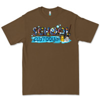 Cacao school custodian Premium Tee - texasbilliewilder