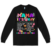 Black mama it's okay Long Sleeve Tee - JahusDesignShop