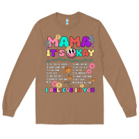 Toasted Coconut mama it's okay Long Sleeve Tee - JahusDesignShop