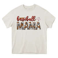 Cream baseball mama Heavy Core Tee - texasbilliewilder