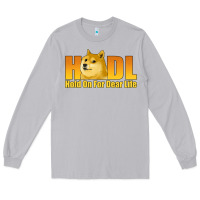 Moon Dust hodl hold on for dear life dogecoin Long Sleeve Tee - Jasminsmagicworld