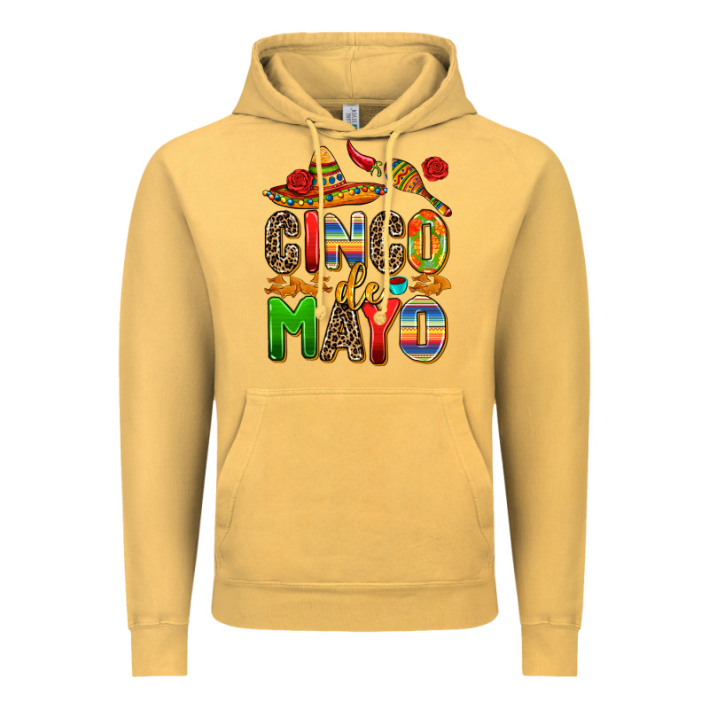 Cinco De Mayo Vintage Hoodie by AdoDesignShop | Teevron