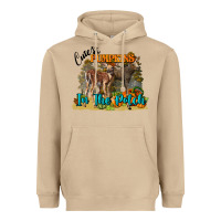 Mushroom Fall Cutest Pumpkin In The Patch Deer Heavyweight Hoodie - LillyAllenDesigns