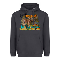 Smoke Fall Cutest Pumpkin In The Patch Deer Heavyweight Hoodie - LillyAllenDesigns