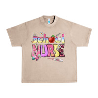 French Oak school nurse Urban Heavy Tee - BundleAndBundleShop