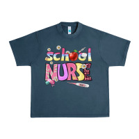 Midnight Navy school nurse Urban Heavy Tee - BundleAndBundleShop