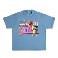 Pebble Blue school nurse Urban Heavy Tee - BundleAndBundleShop