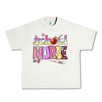 Pistachio school nurse Urban Heavy Tee - BundleAndBundleShop