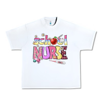 White school nurse Urban Heavy Tee - BundleAndBundleShop