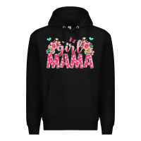 Black girl mama Premium Hoodie - JahusDesignShop