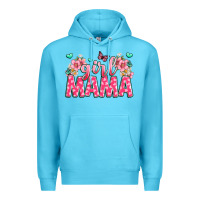 Ocean Blue girl mama Premium Hoodie - JahusDesignShop